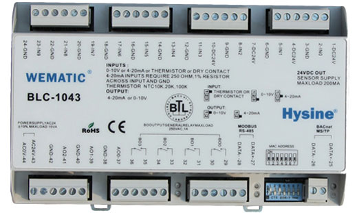 BLC-1043/BLC-1040 可编程控制器