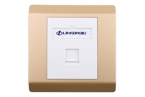 墙上型单孔防尘面板 OUD41-G